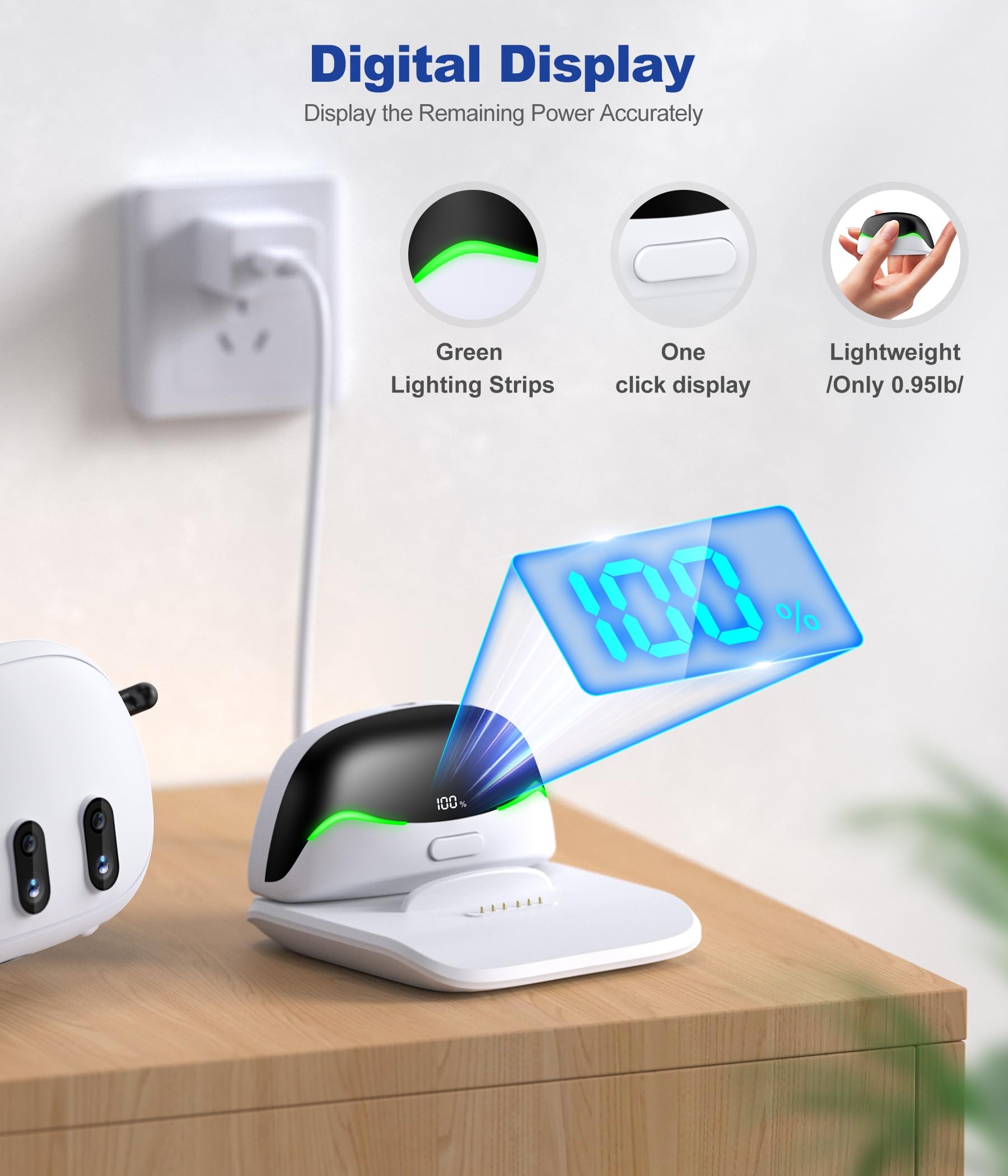 Amazon.co.jp: Quest 2/Quest 3/Quest 3S用軽量バッテリーヘッド