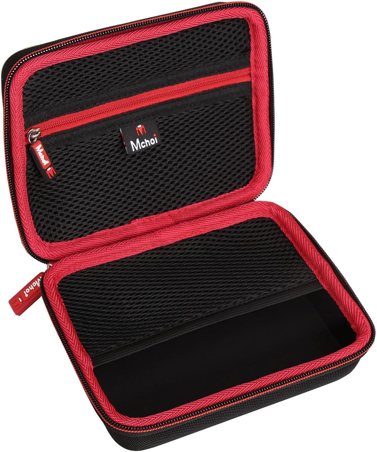 Mchoi Hard Case Compatible with SKIL SD561801 Rechargeable 4V Cordless Screwdriver, with Mesh Pocket Fits for Bit, Bit Holder & USB Charging Cable, CASE ONLY