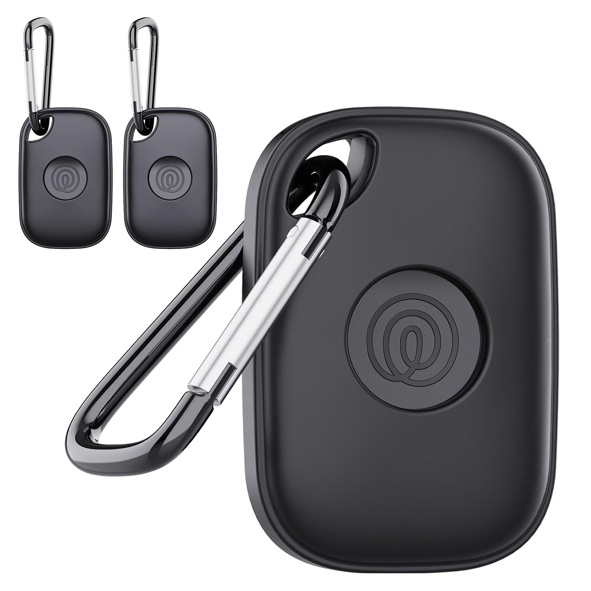 DDJ Silicone Case for Tile Pro (2024), 2 Pack, Soft Cover with Key Ring Clip for Tile Tracker, Black-image-30