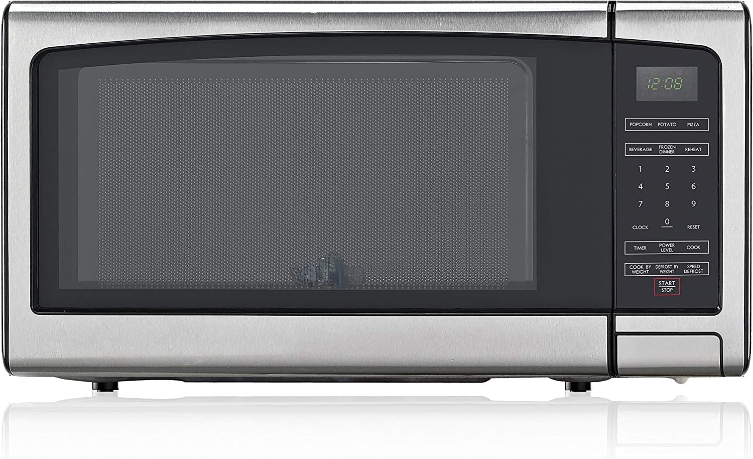 Countertop Microwave, 6 Cooking Programs, LED Lighted