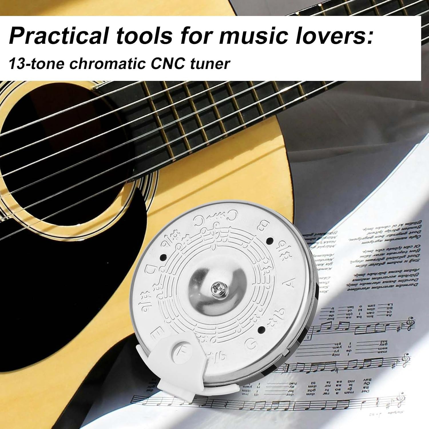 2pcs 13 Tone Pitch Pipe, High Sensitivity Chromatic C-C Scale Pitch Pipe