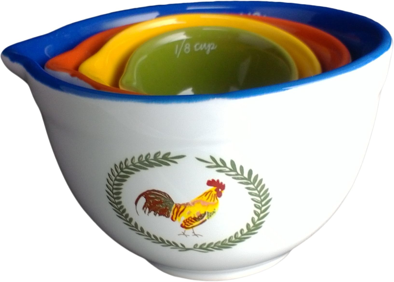 Rooster Measuring Cup Set