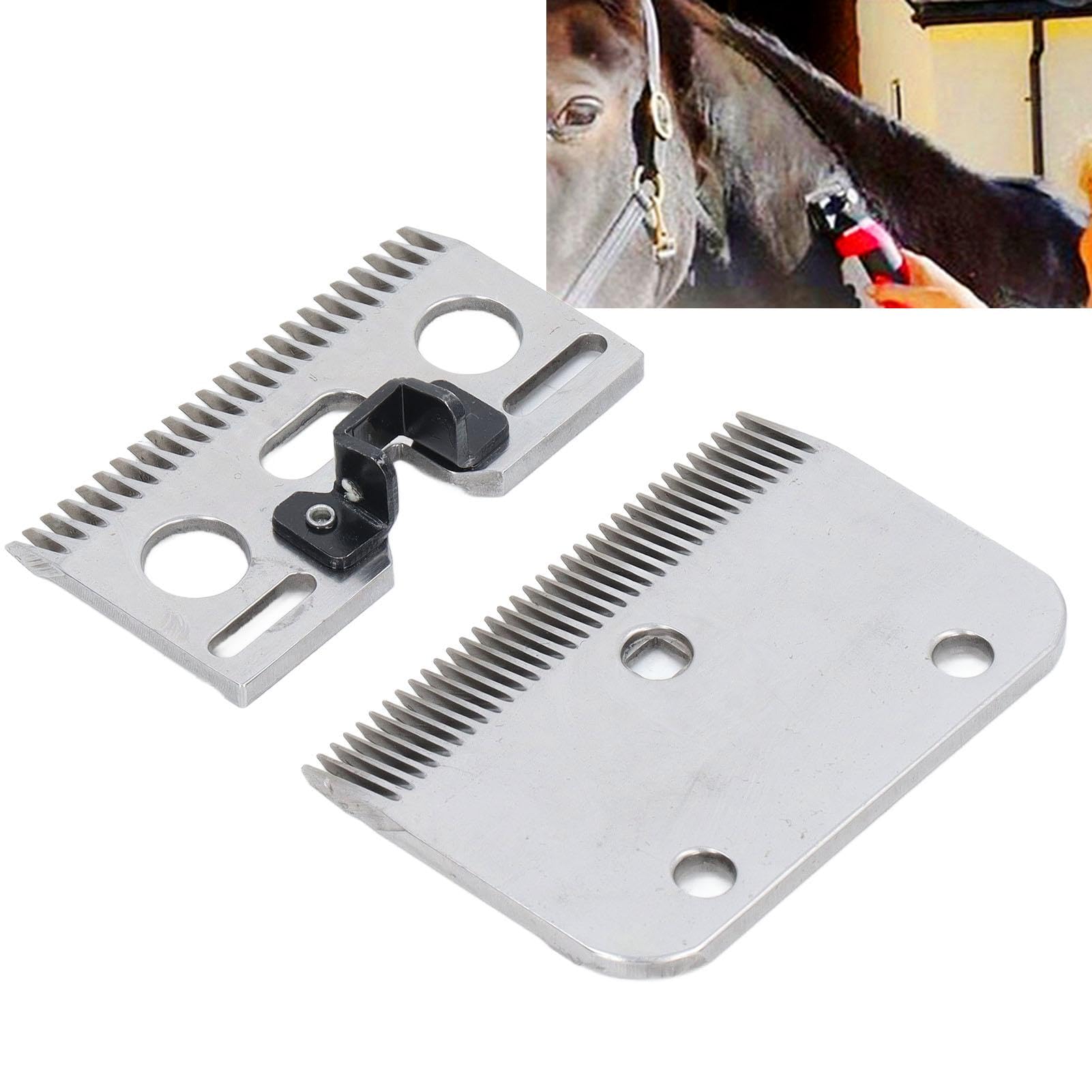 Fyearfly Tondeuse à Mouton 35 Dents - Lame de Cisaillement pour Toilettage de Chevaux, Bétail Domestique, Chèvres et Agneaux