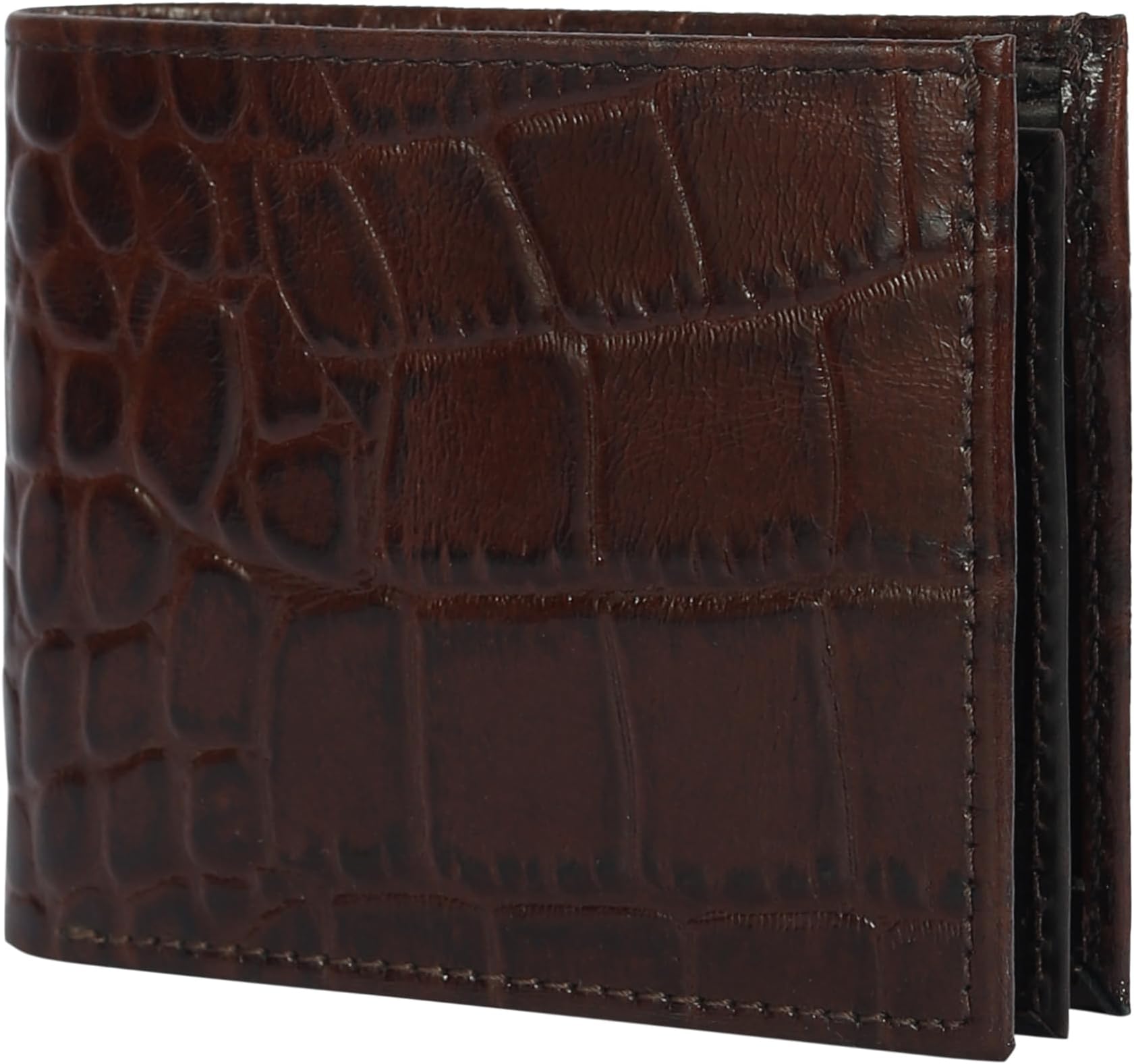 Daak Tri-Fold Genuine Leather Wallets for Men | Mens Wallet with 4 Card Slots | Purse for Men/Money Bag for Men - Gift for Him