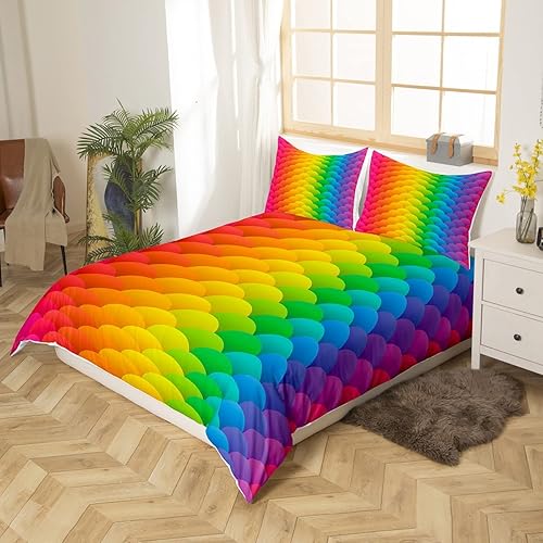 Vista 154 de Feelyou Juego de funda de edredón de vaca lechera, rosa y blanco, con estampado de fresa, vaca, para niños, adultos, kawaii, niñas, funda de edredón