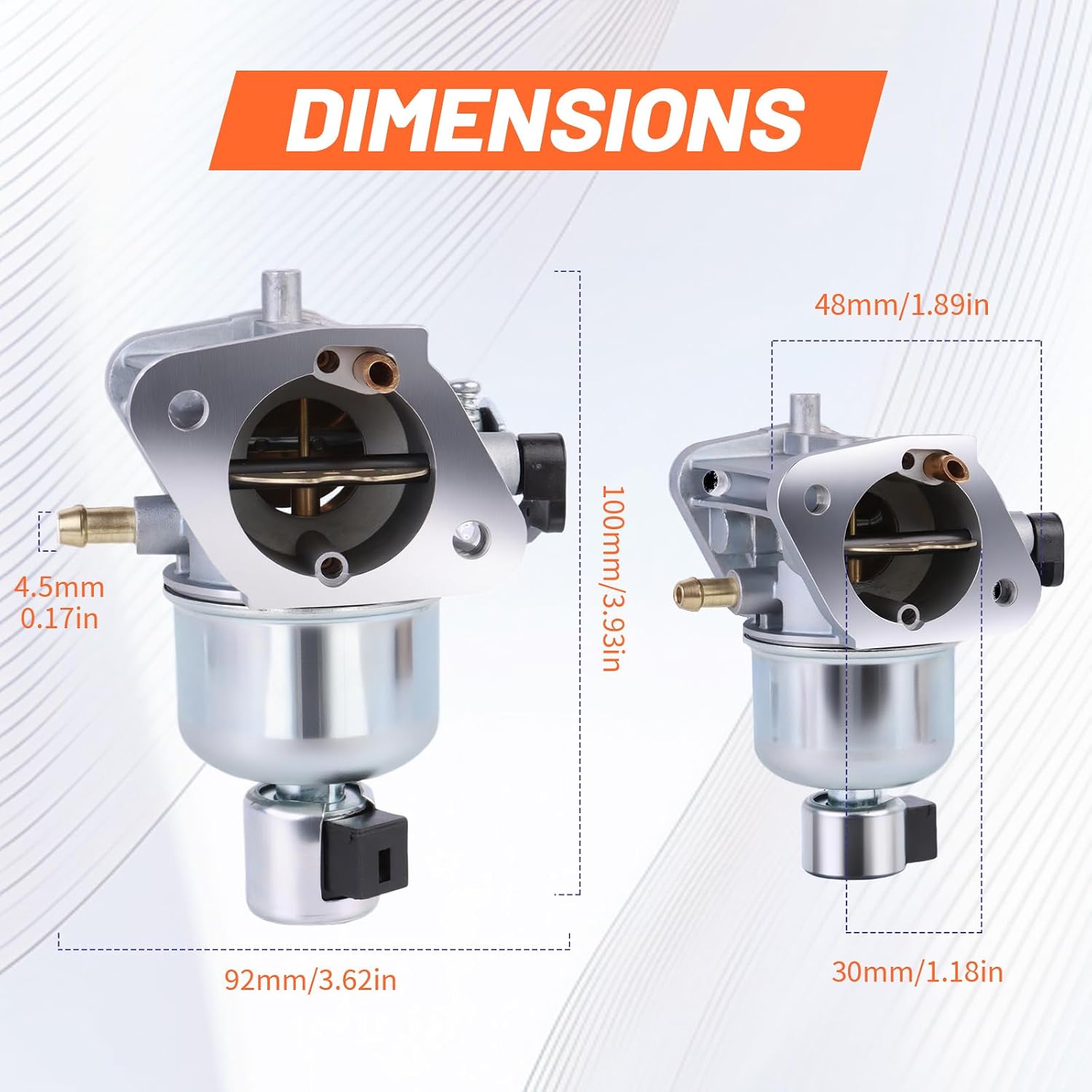 FR691V Carburetor Compatible with Kawasaki FR691V FR730V FS691V FS730V Cub Cadet ZT1 ZT2 RZT50 John Deere X320 X324 X380 Husqvarna Z254F Toro SS5000 SS5050 Lawn Mower Engines Replacement Part