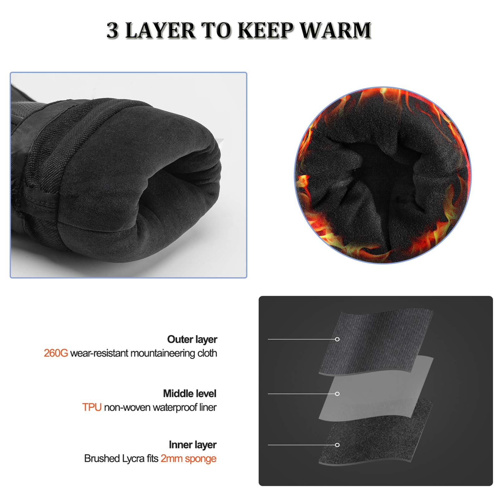 ROCKBROS winter gloves cycling gloves men's windproof M-2XL – ROCKBROS-DE ROCKBROS winter gloves cycling gloves men's windproof M-2XL – ROCKBROS-DE