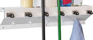 Ex-Cell 3336WHT2 The Clincher Mop & Broom Holder, 34