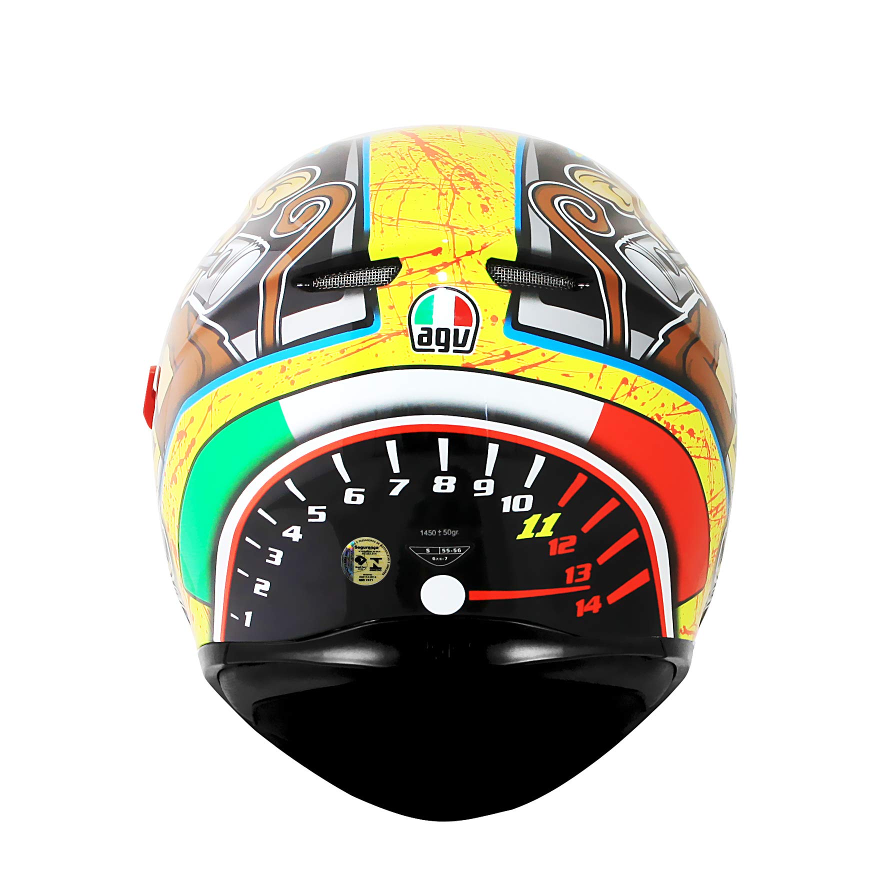 agv k3 bulega amazon Capacete Agv K3 Sv Bulega Amarelo 60/L