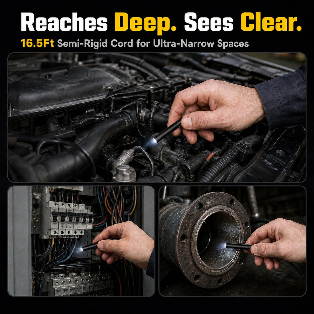 2K Endoscope Camera - Inspect Pipes & More -6 2K Endoscope Camera - Inspect Pipes & More -6