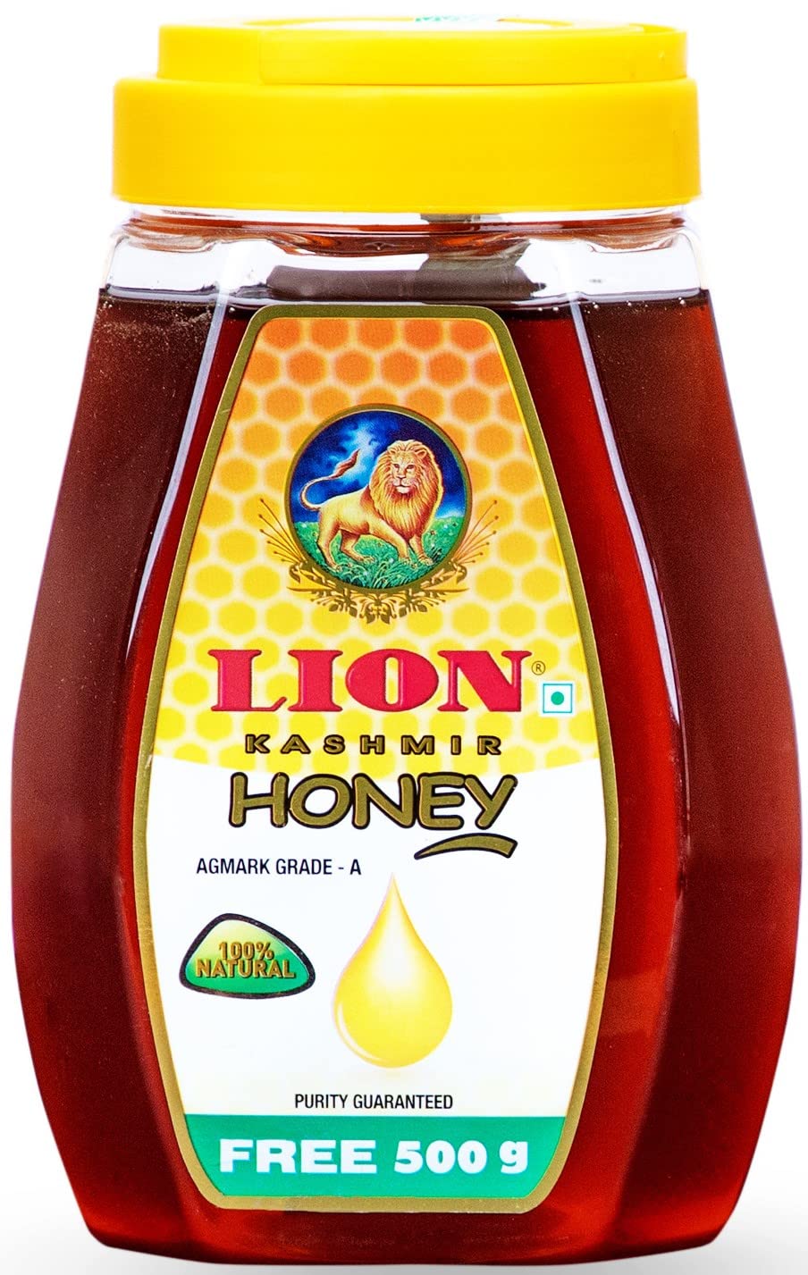 Lion Honey 1.5 kg Buy 1kg get 500gm Free 100 Pure & Natural Honey