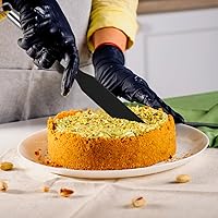 Vista 4 de DOITOOL Juego de esparcidor de crepé y espátula, 2 piezas de herramienta de esparcidor de crepé de acero inoxidable en forma de T, herramienta