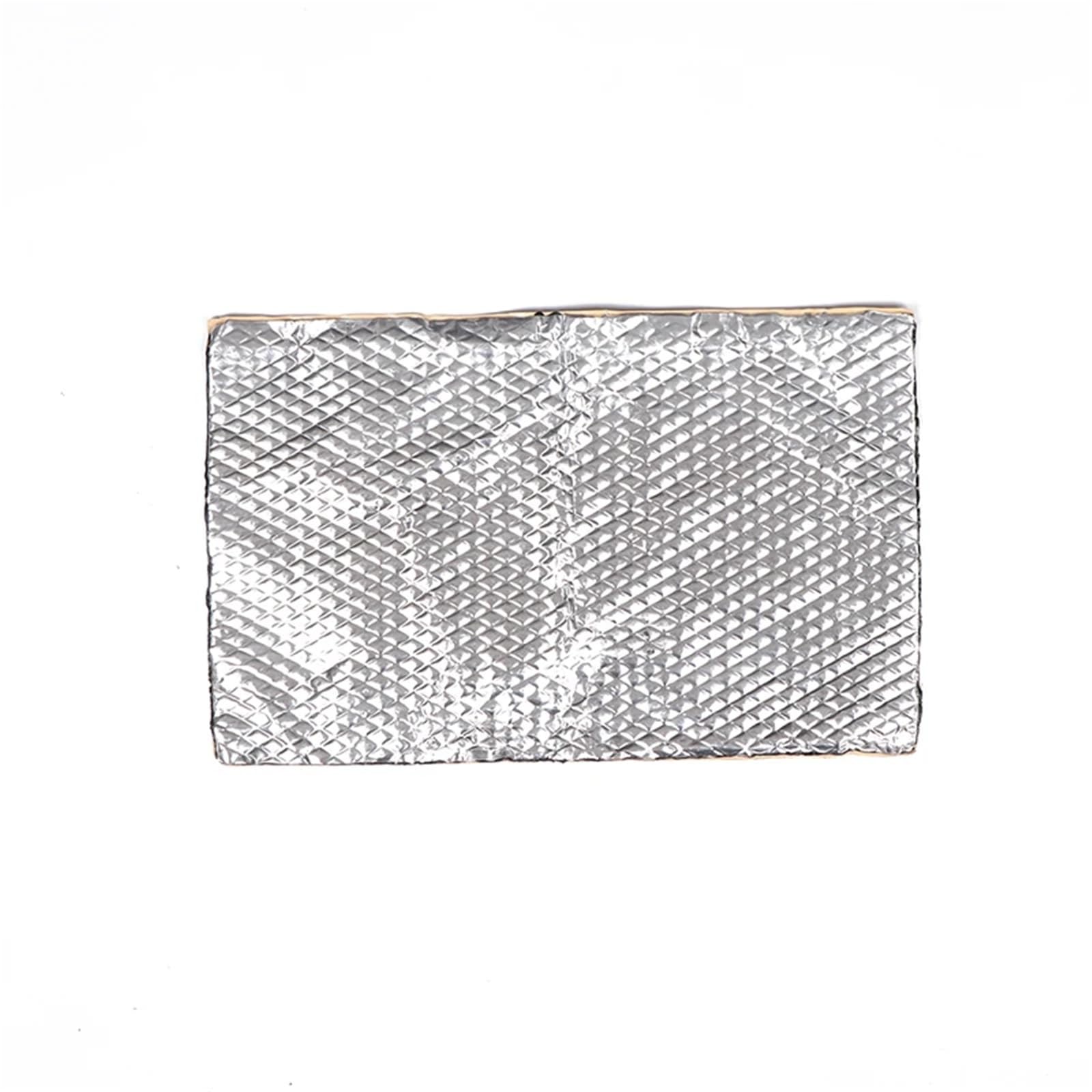 Gtdtixc F Ront Bonnet Sound Proo Mat 1 Piece Engine Bonnet Irewall Noise Proofing Deadener 2Mm Aluminum Oil Car Sound Heat Insulation Cotton Mats(F)