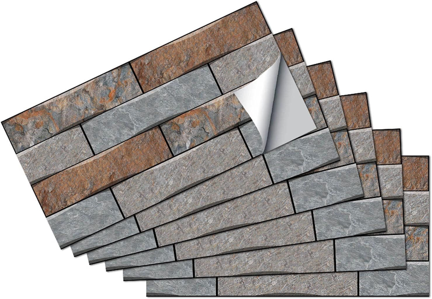 Joqixon Peel and Stick Wall Tiles for Kitchen Bathroom, SelfAdhesive