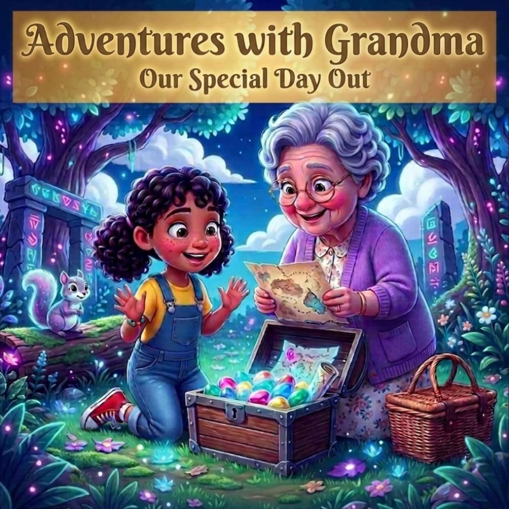 Adventures with Grandma: A Magical Day of Fun and Discovery: Explore Whimsical Forests and Treasures in a Heartwarming Tale for Young Readers
