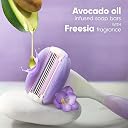 Gillette Venus Comfortglide Hair Removal Razor Blades | Refills | Cartridges | 4 Pcs | for Women | (Avocado Oils & Freesia scent soap gel bars) gallery image
