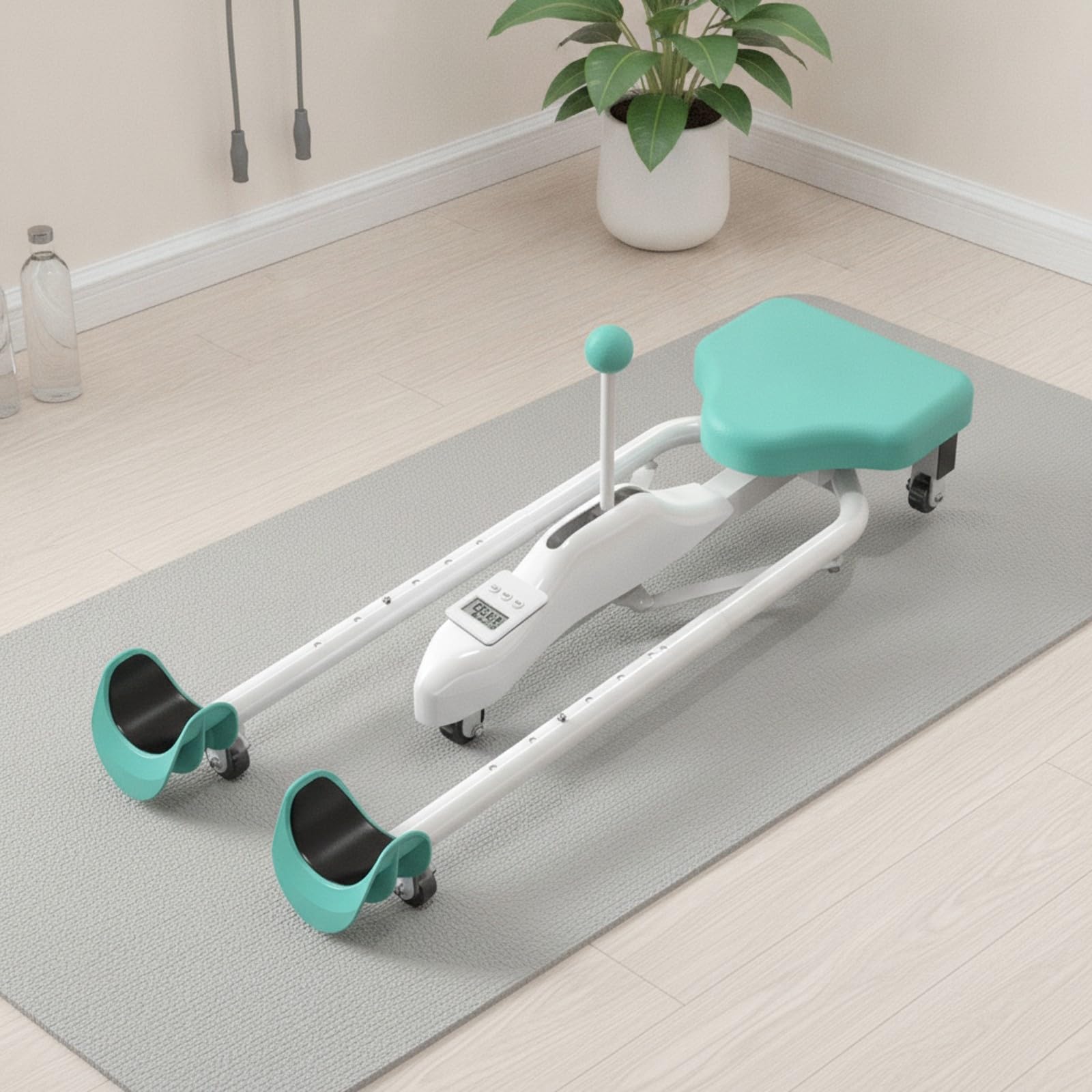 Perfeclan Entrenador Flexibilidad | Acolchado, Estirador Piernas con mporizador, Multifunción, para Gimnasio en Casa