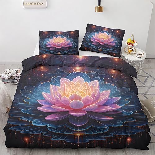 Miniatura 81 de Funda de edredón de playa tamaño matrimonial Juego de ropa de cama Sunset Sea 3 piezas Funda de edredón de microfibra suave con lazos