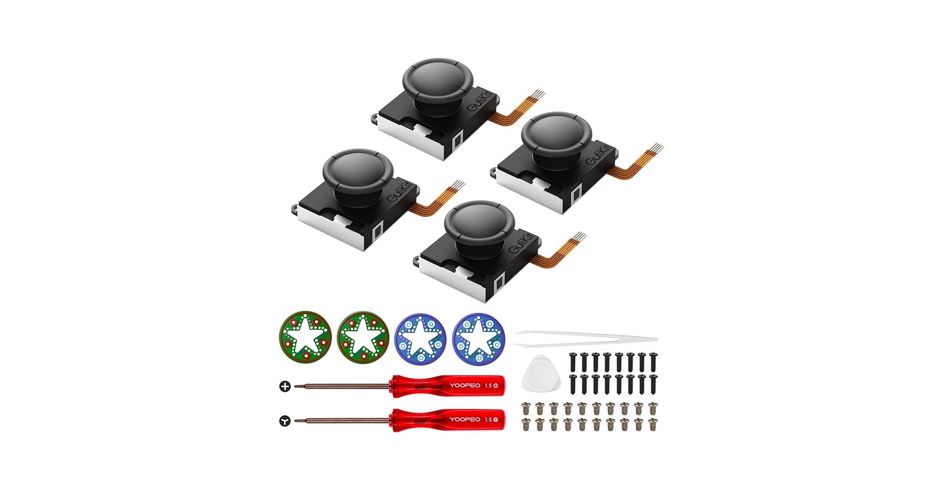 Amazon.com: GuliKit Switch Thumb Stick, No Drift - Hall