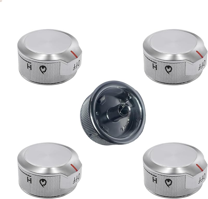 Sieri KFGG500ESS KFGD500ESS KFDD500ESS knobs for Kitchen-aid cooktop | KFGG500ESS0 KFGG500ESS1 KFGG500ESS2 KFGD500ESS00 KFGD500ESS01 KFGD500ESS02 Knob for Kitchen-aid cooktop Replaces W11030413