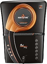 AQUA D PURE 4x Technology with Alkaline Purification, 10 Stage RO Water Purifier with UV, UF, TDS Adjuster and 12 Liter Storage Tank, Best for Home and Offices