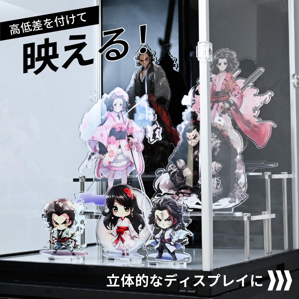 Amazon.co.jp: J-STAGE フィギュアスタンド ディスプレイスタンド 2段