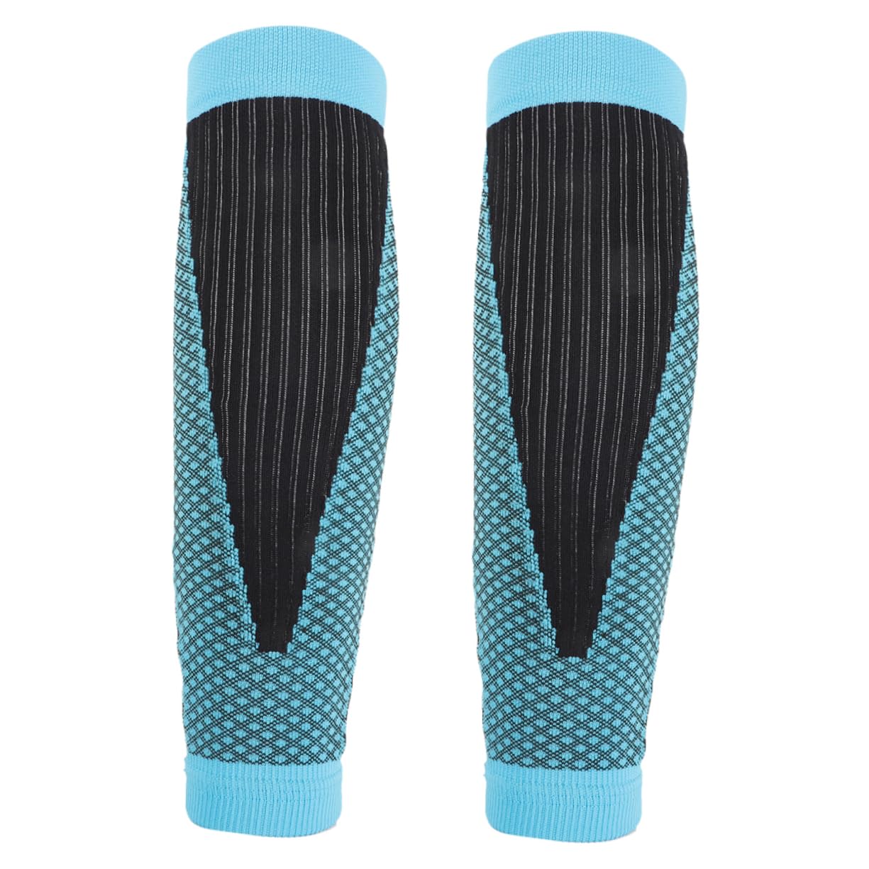balacoo 1 Pair Sports Leggings Socks Running Calf Protector Calf Warm Sleeve Men Warm Sleeves for Legs Men Warm Leg Sleeve Men Elastic Sports Leg Sleeves Basketball Leg Sleeve Nylon Blue
