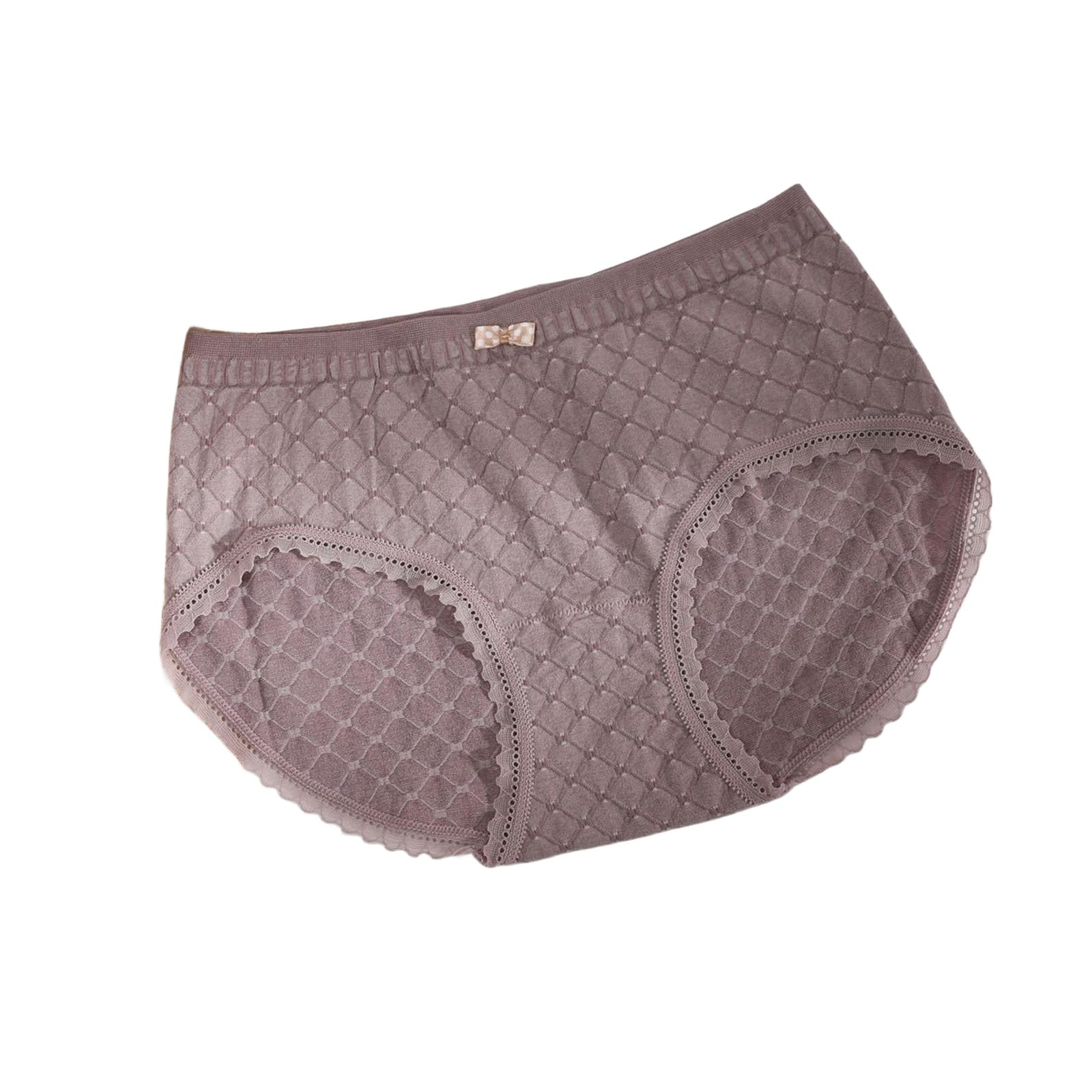 Donna Mutandine a Copertura Totale Slip sul Fondo di Cotone di Grandi Dimensioni per Donne 5 Pacchetti-D-40-70 kg