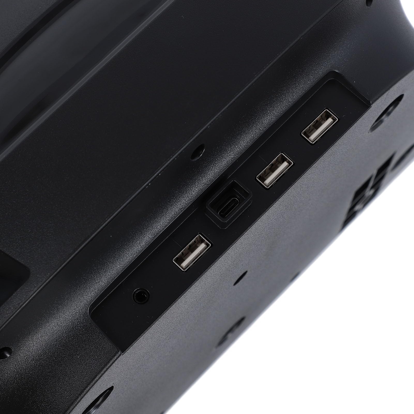 LUCKDANO Volante da Gioco Volante da Gioco con a Pedale Feedback LED Dinamico a 270° per Esperienza di Corsa su PC e