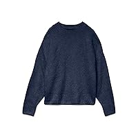 VERO MODA Vmboom LS O-Neck Pullover Ga Noos, Blazer Blu Marine