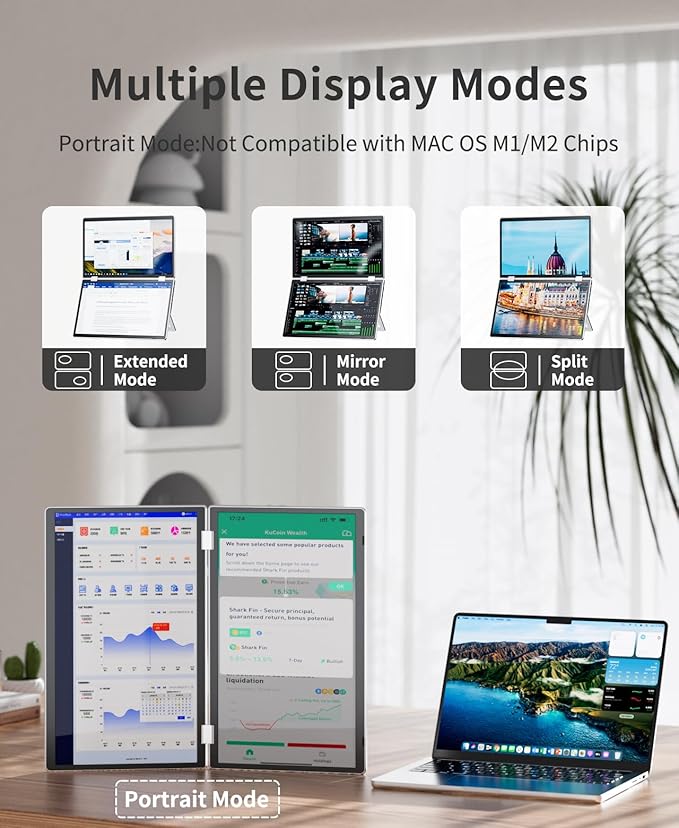 Monitor Extensor 15.6 FHD IPS miniatura 3