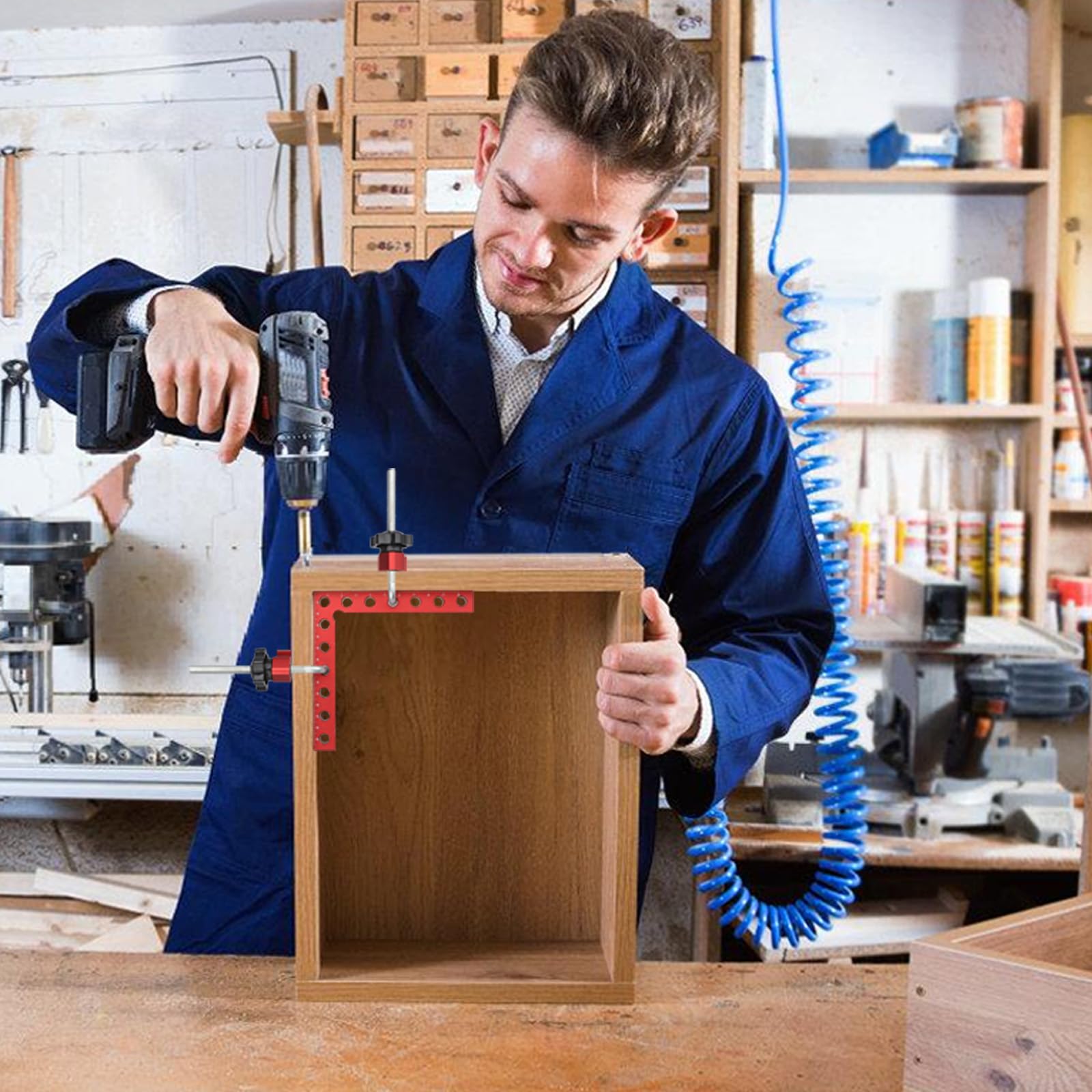 90° Corner Clamps - Woodworking Right Angle Clamps -5