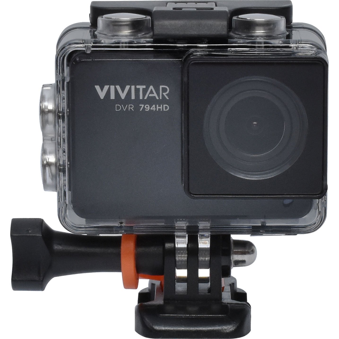 Vivitar DVR794HD 1080p HD Wi-Fi Waterproof Action Video Camera Camcorder (Black) with Remote, Helmet & Bike Mounts