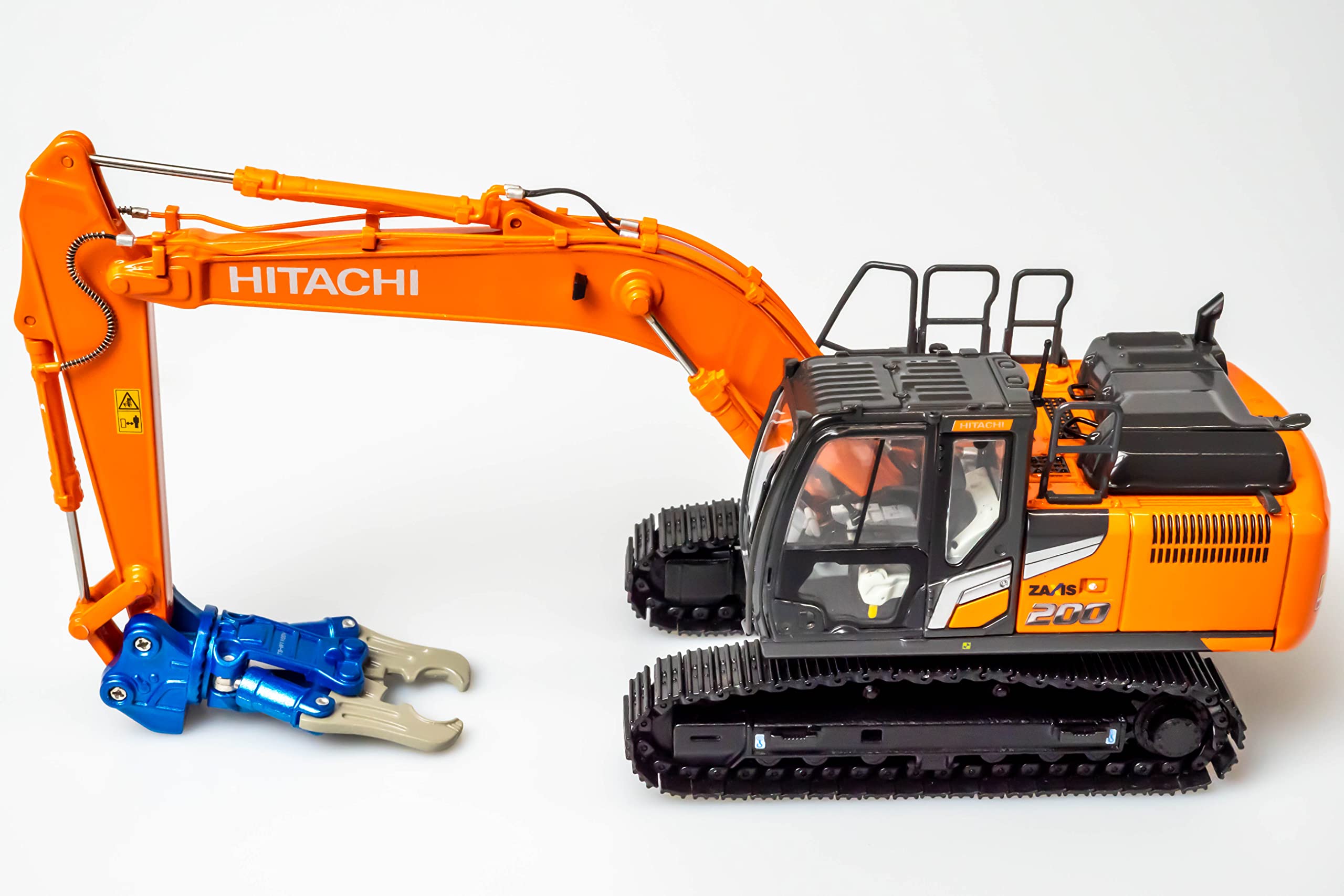 日立建機 ZAXIS200-7 フェラーバンチャーバケット セット 1/50 模型 