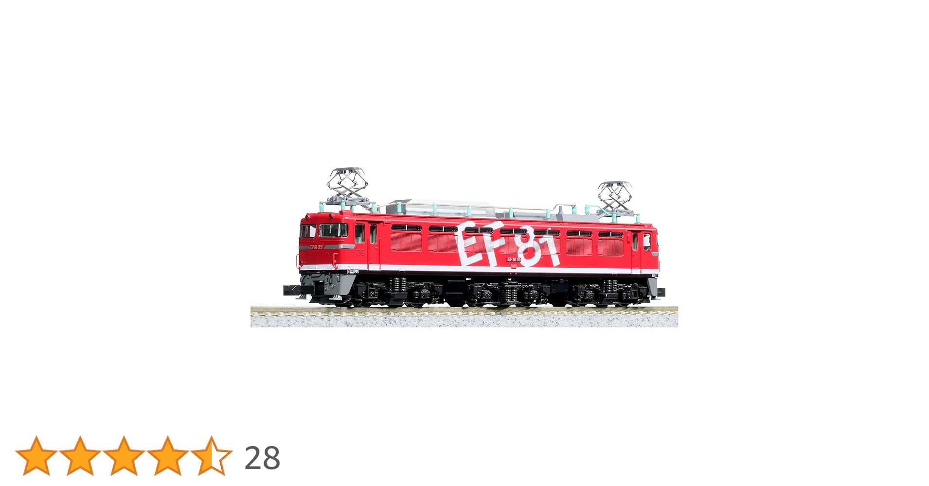 Amazon | KATO Nゲージ EF81 95 レインボー塗装機 鉄道模型 電気