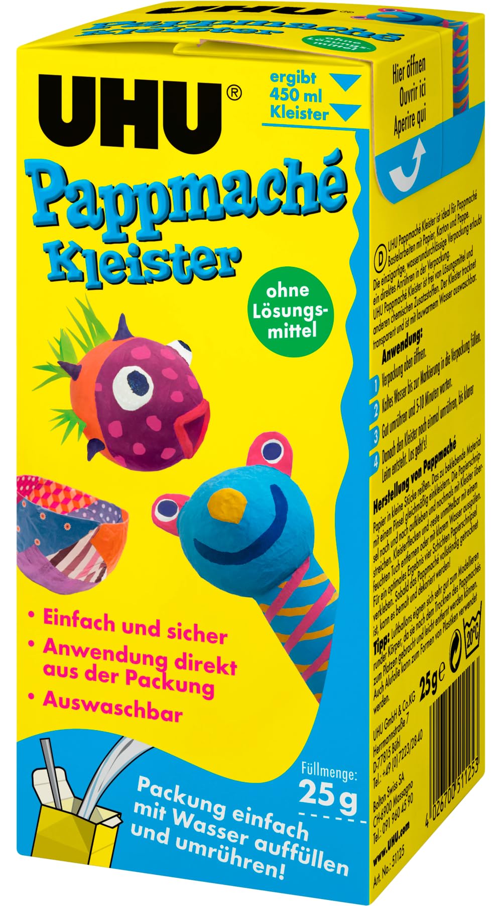 UHU Paste Papier Mache 25 g