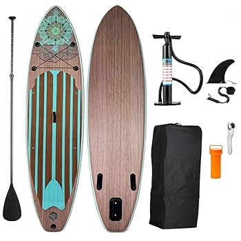 325cm長x 80cm幅x 15cm厚 インフレータブルパドルボード Amazon | WOWSEA Bluesky B2 SUP サップ インフレータブル