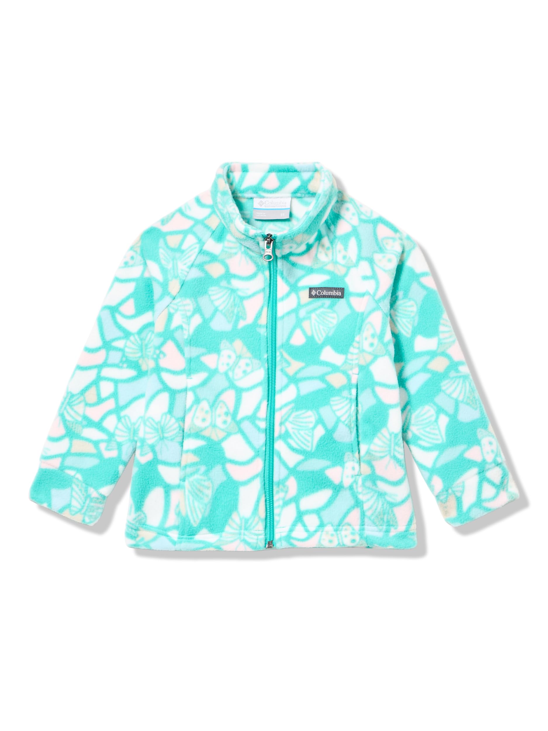Columbia Youth Girls Benton Springs II Printed Fleece Jacket