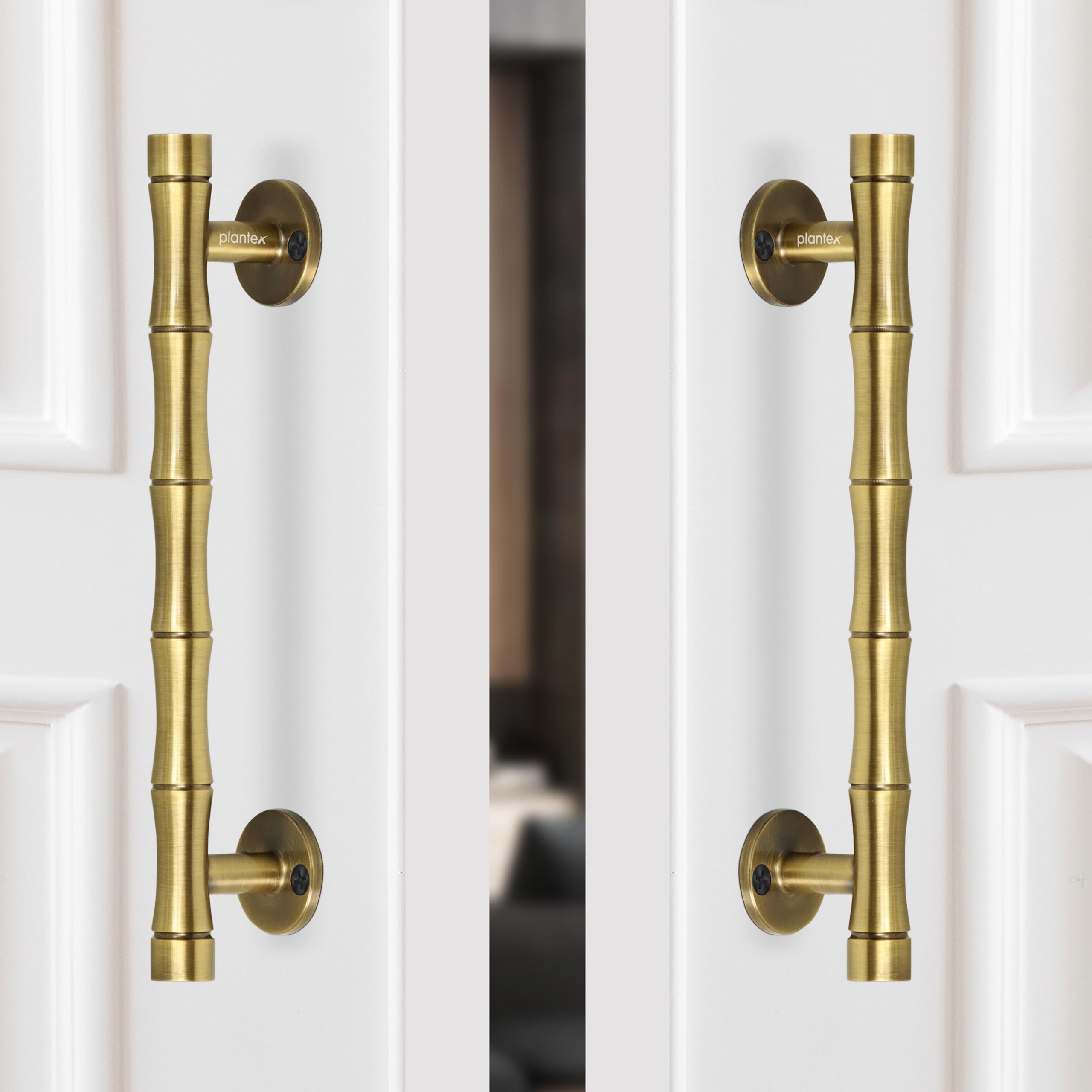 Plantex 8 Inch Heavy-Duty Stainless Steel Door Handle for Main Door/Pull Push Main Door Handle/3 Years Warranty Pack of 1 (S-140, Chrome) — Amazon image 12