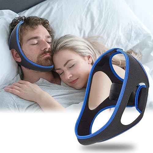 Correa de barbilla para ronquidos solución de ronquidos dispositivos antironquidos correa de barbilla eficaz para evitar ronquidos para hombres y