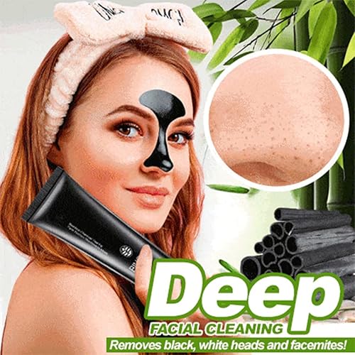 Miniatura 7 de DUBUSH Sebum Mascarilla Exfoliante Carbón de Bambú Máscara Negra Máscara Purificadora de Carbón Máscara Exfoliante de Puntos Negros Máscara de