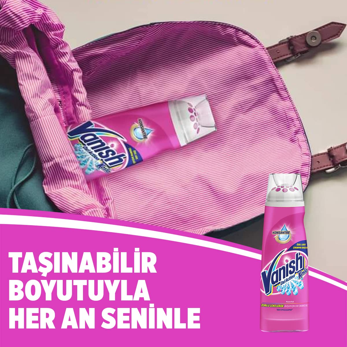 Vanish Kosla Ön İşlem İçin Özel Leke Çıkarıcı Konsantre Jel 200 ml