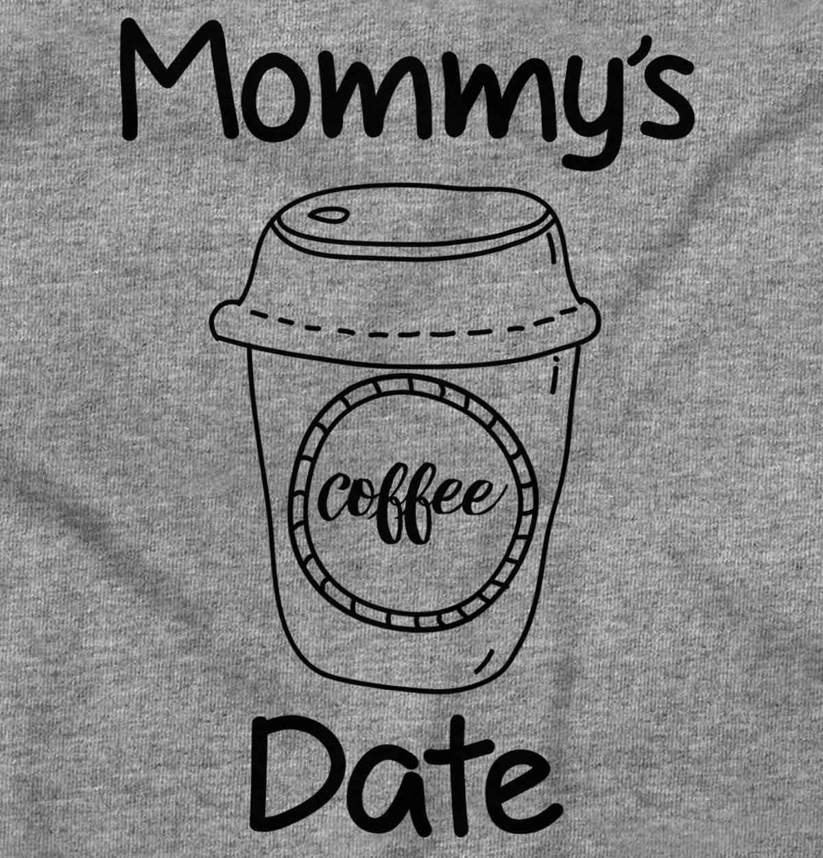 Brisco Brands Mommy's Coffee Date Cute Adorable Baby Romper Boys or Girls