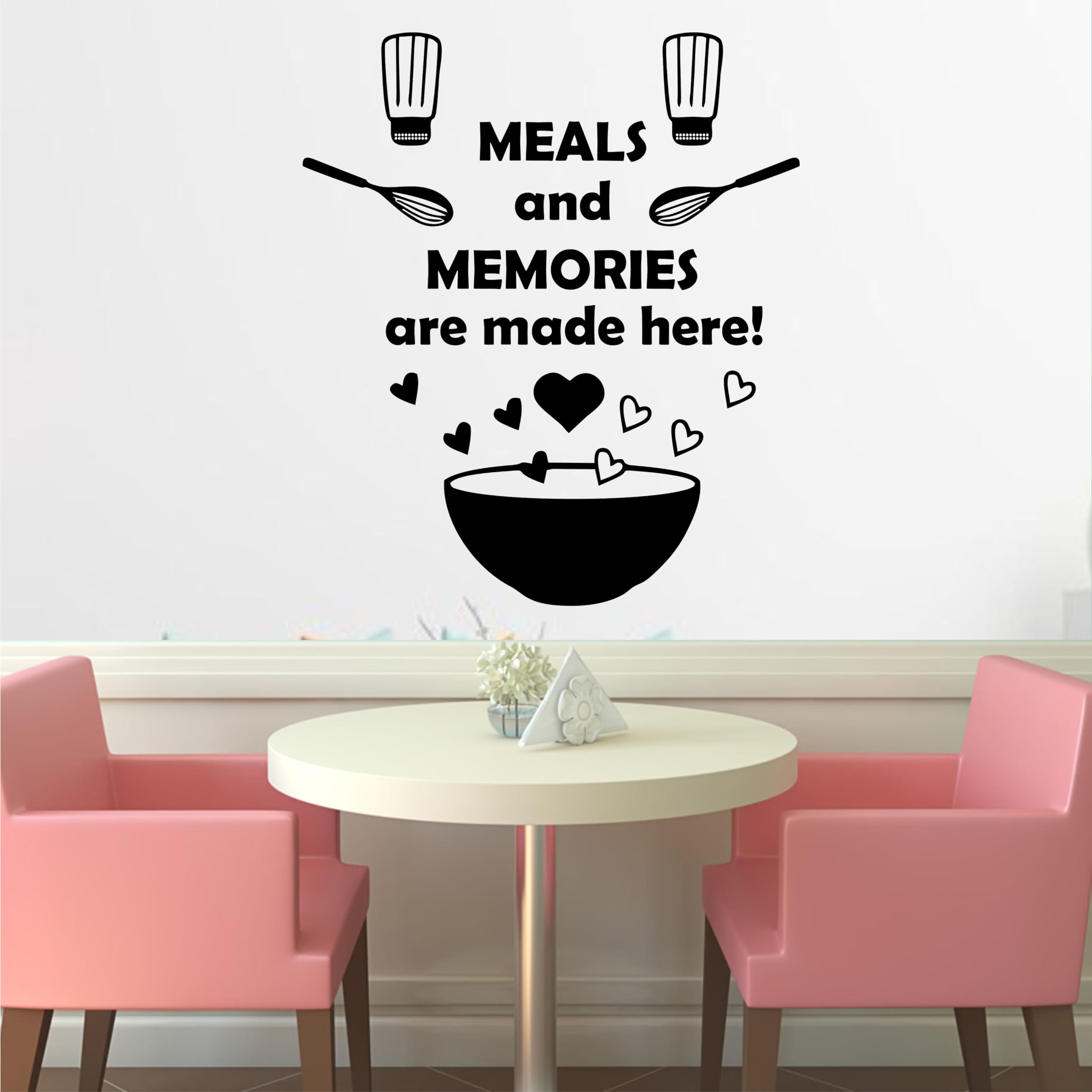 WallAdmire Meals and Memories Quotes Wall Sticker for Kitchen Size -23X12 Inches (B0CV21J32H) Amazon Price History, Amazon Price Tracker
