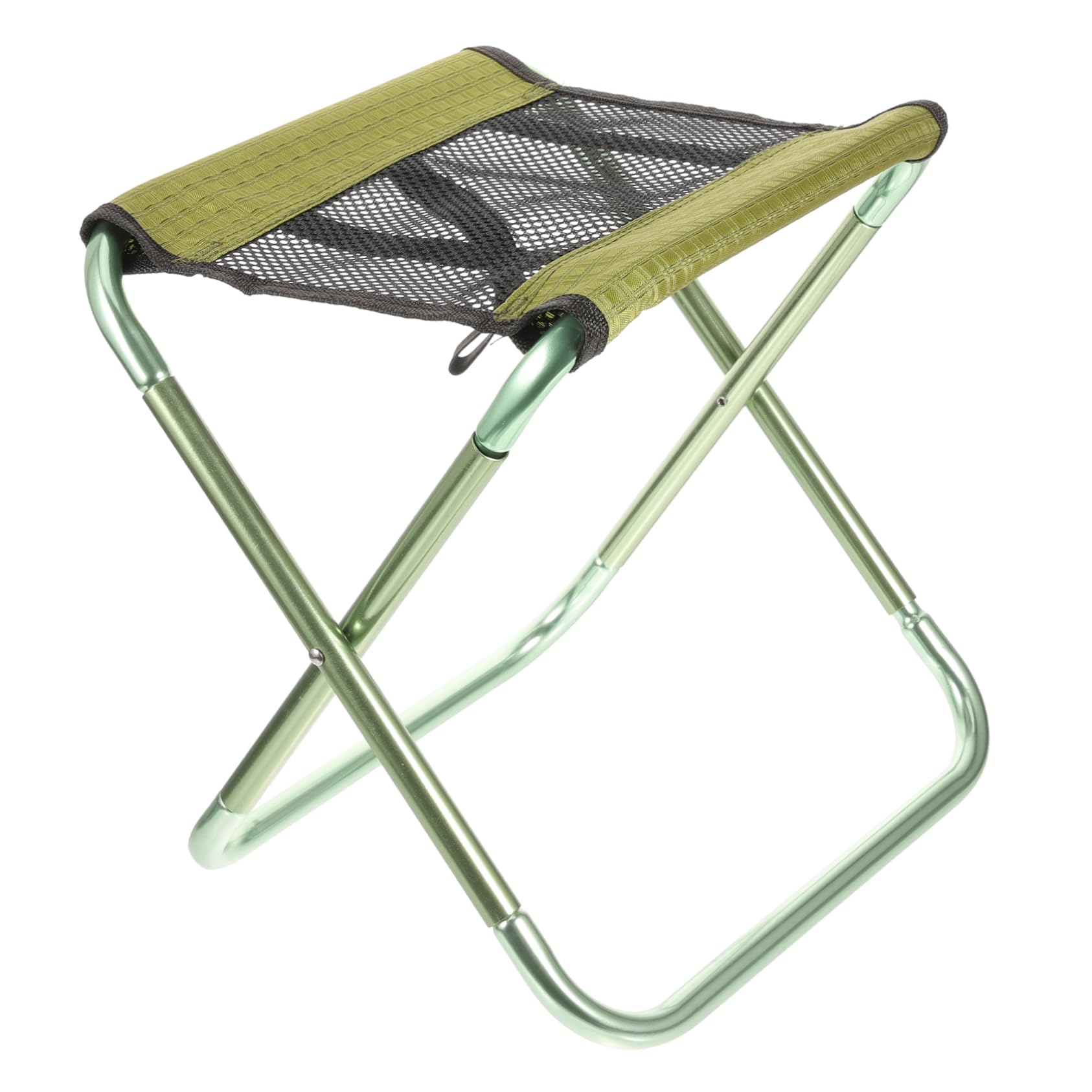 Mikikit Lightweight Outdoor Folding Chair Portable Camping Stool for Fishing BBQ and Gardening Durable and Compact Design Easy to Carry Anywhere for Outdoor Activities