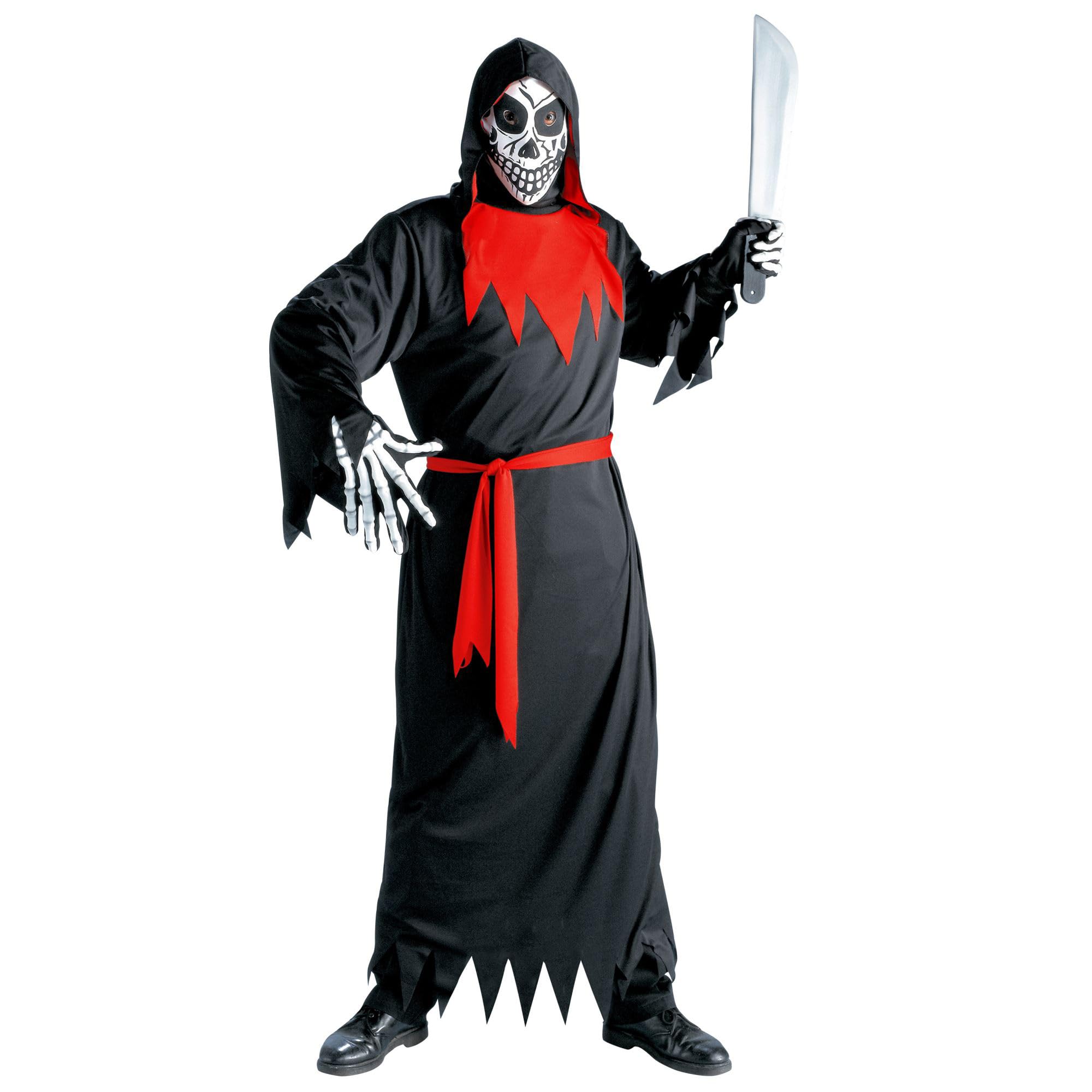 W WIDMANN MILANO Party Fashion - Children's Evil Phantom Demon Grim Reaper Grim Reaper Costume