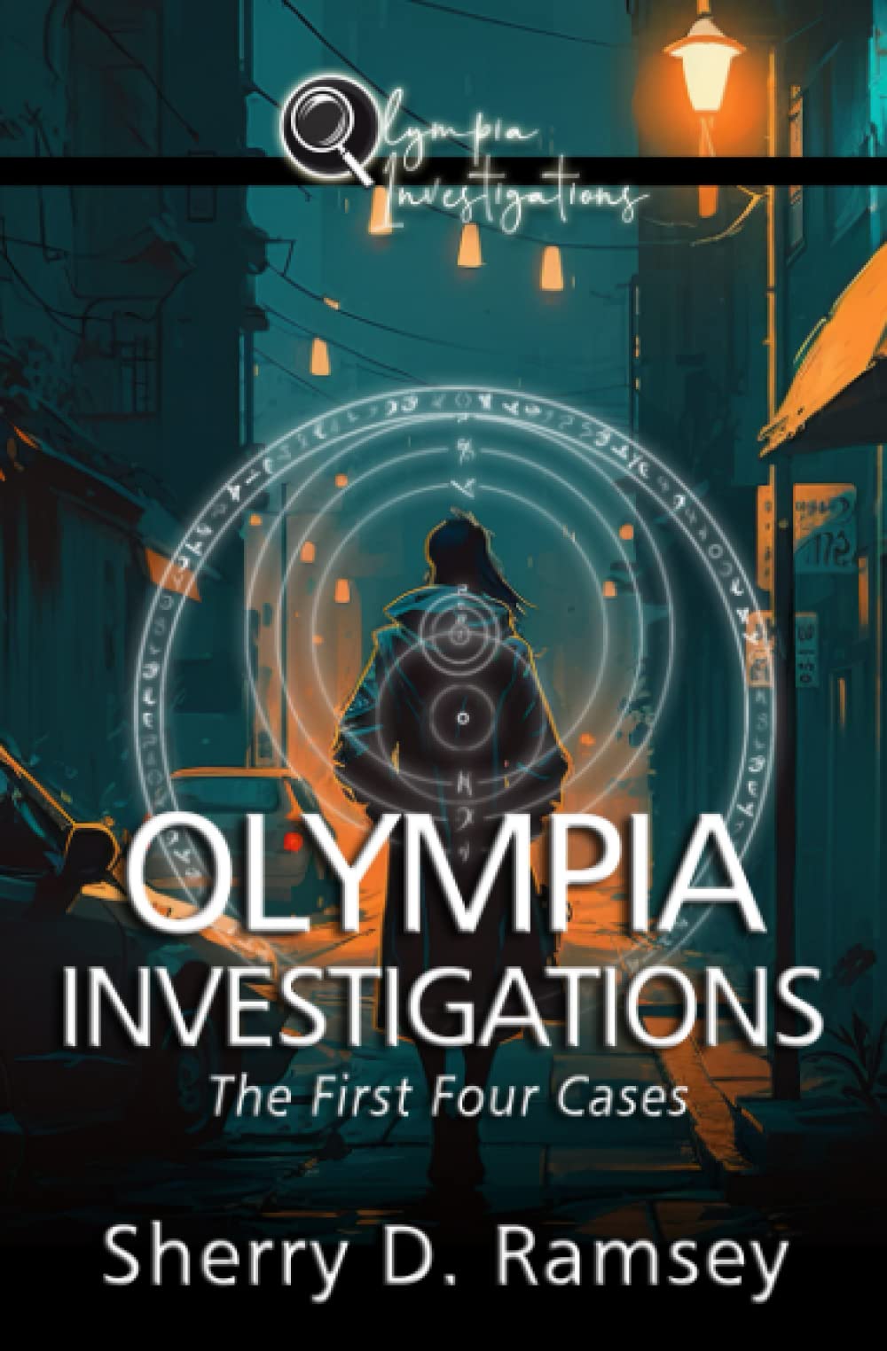 Book cover for Olympia Investigations series