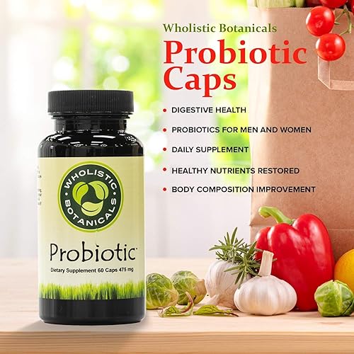 Miniatura 3 de Cápsulas probióticas - Probióticos para mujeres y hombres - Suplemento dietético para dieta y pérdida de peso, salud digestiva, refuerzo del sistema