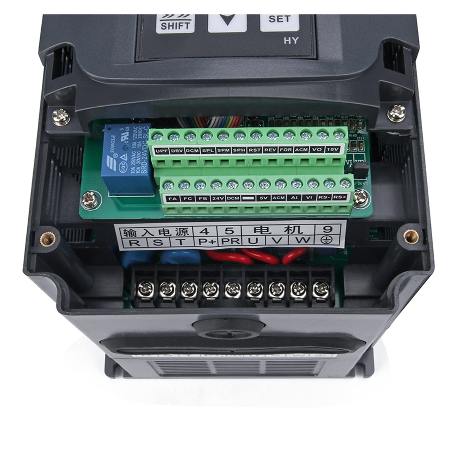 Kit moteur à broche 2 2KW 220 VFD Onduleur 3kw 4kw 5.5 kW 7,5 kW Convertisseur de fréquence Convertisseur 1P Entrée 3P Sortie 220 for CNC Spoid Motor Speed ​​Con(2.2kw yl620-a)