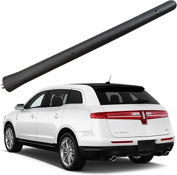 6 3/4 Inch Rubber Antenna for Lincoln MKT 2010-2019, Lincoln MKT Antenna - Car Wash Proof, Internal Copper Coil Antenna Mast Replacement